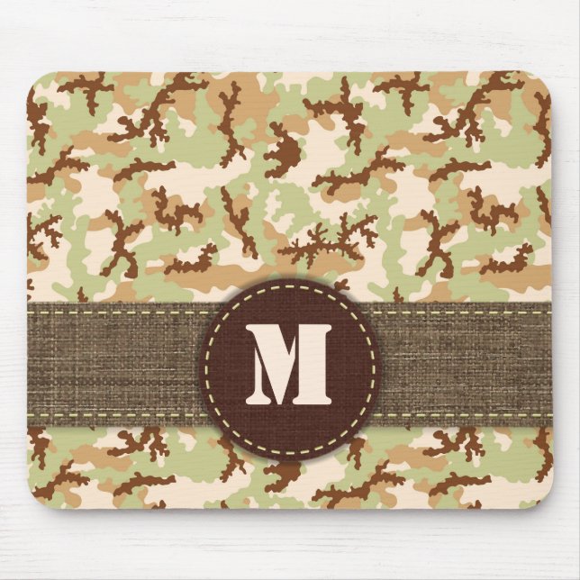 Desert camouflage mouse pad (Front)