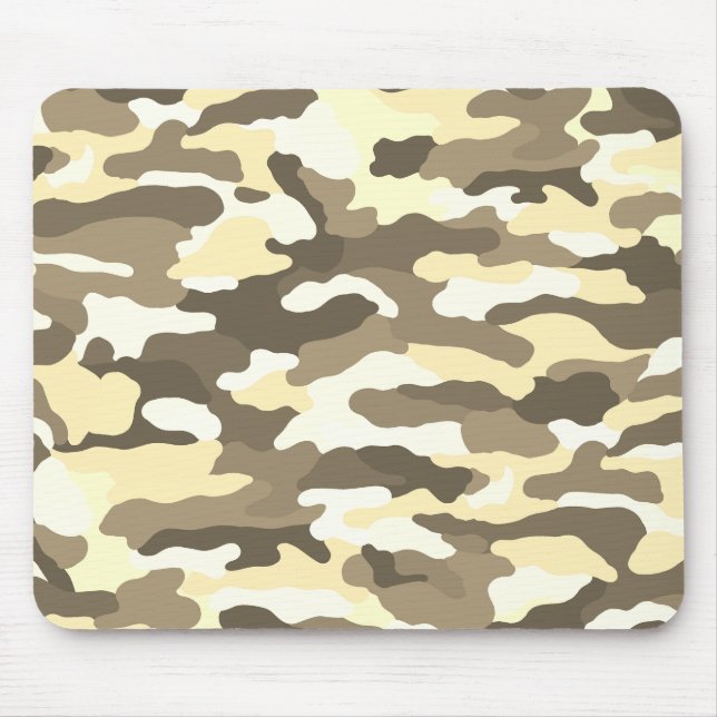 Desert Camouflage Mouse Pad (Front)