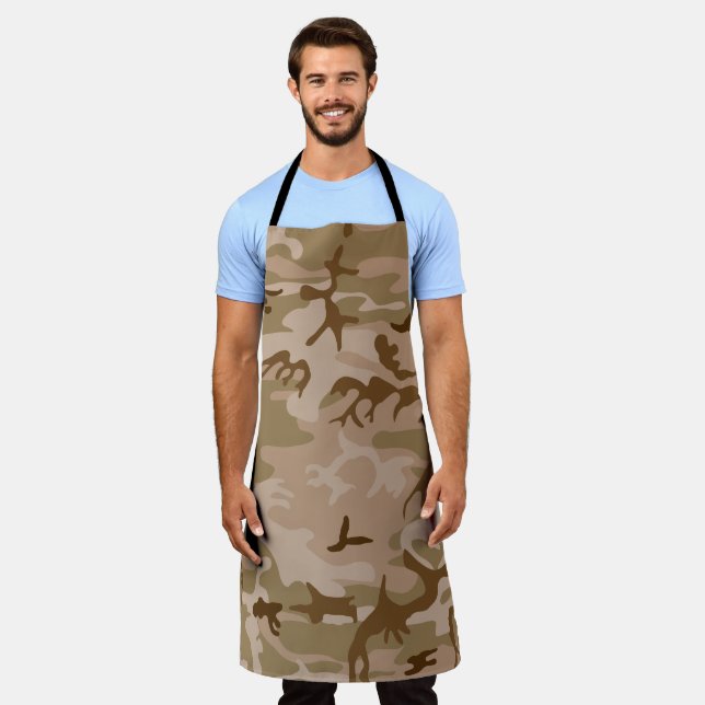Desert Camouflage Pattern, Military Pattern, Army Apron (Worn)
