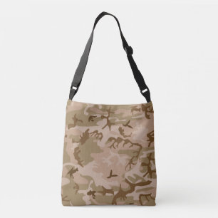Desert Camouflage Pattern, Military Pattern, Army Crossbody Bag