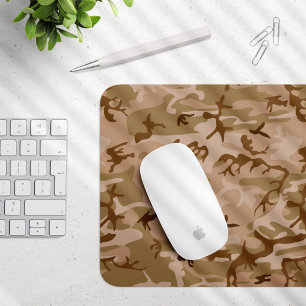 Desert Camouflage Pattern, Military Pattern, Army Mouse Pad
