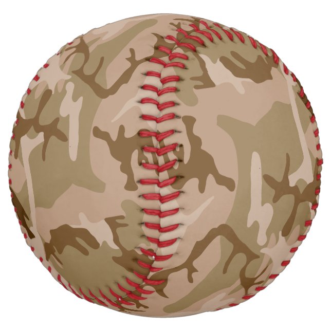 Desert Camouflage Pattern, Military Pattern, Army Softball (Angled)