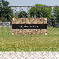 Desert Camouflage Pebbles, Your name, Personalise