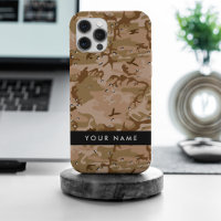 Desert Camouflage Pebbles, Your name, Personalise