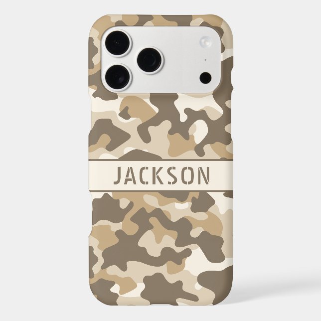 Desert Camouflage Personalised (Back)