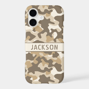Desert Camouflage Personalized Case-Mate iPho