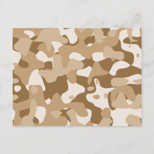 Desert Camouflage Postcard