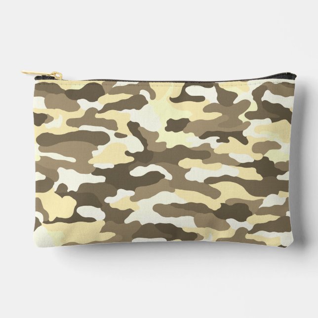 Desert Camouflage Small Accessory Pouch (Front)