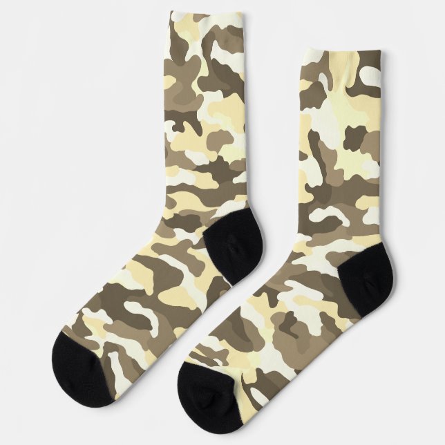 Desert Camouflage Socks (Left)