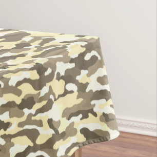 Desert Camouflage Tablecloth