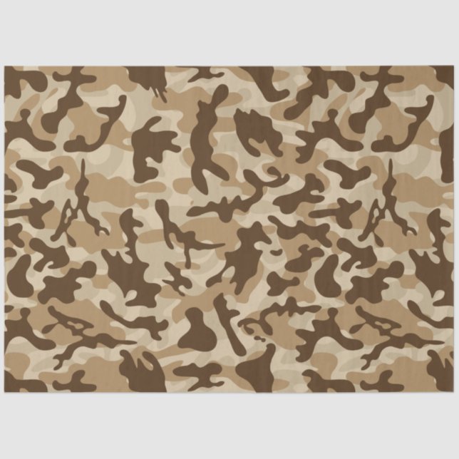 Desert Camouflage Tissue Paper (Front)