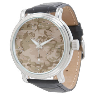 Desert Camouflage With Pebbles, Military, Army Watch