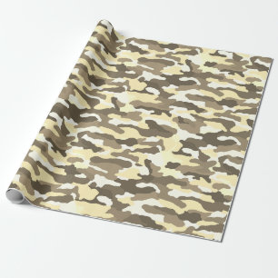Desert Camouflage Wrapping Paper