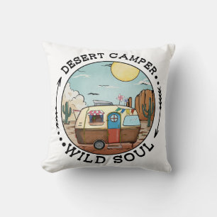 Desert Camper Wild Soul Cushion