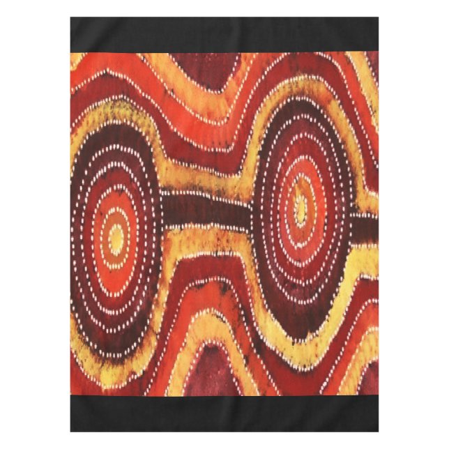 Desert Camps Tablecloth (Front)