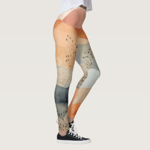 Desert Canyon Watercolor Leggings
