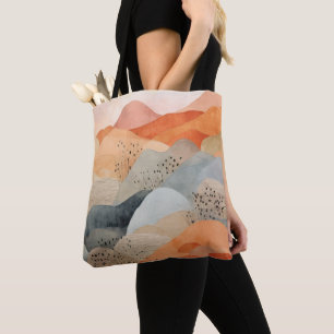 Desert Canyon Watercolor Tote
