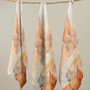 Desert Canyon Watercolor Wash Cloth