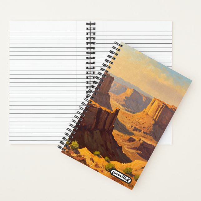 Desert Canyons Notebook (Inside)