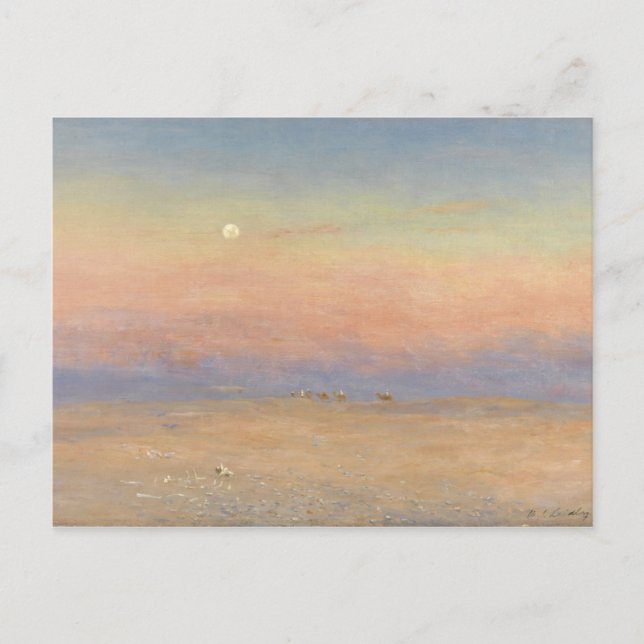 Desert Caravan Postcard (Front)