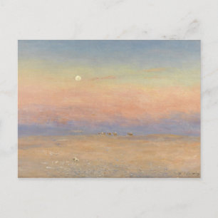 Desert Caravan Postcard