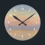 Desert Caravan Round Clock<br><div class="desc">Desert Caravan by William James Laidlay © Bridgeman Images</div>