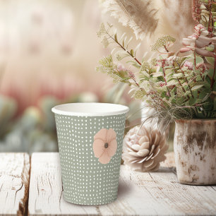 Desert Chic Baby Shower Paper Cups