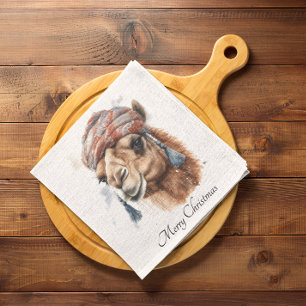 Desert Christmas Joy, custom Napkin