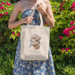 Desert Christmas Joy, custom Tote Bag