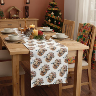 Desert Christmas Joy Short Table Runner