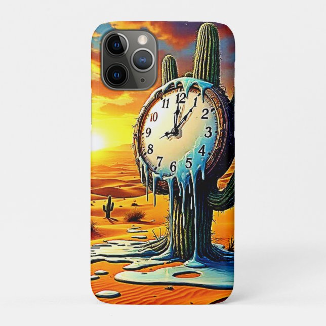 Desert Clock Dreamscape Case-Mate iPhone Case (Back)