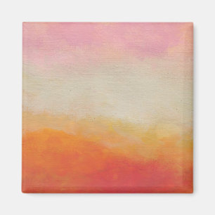 Desert Colours Abstract Landscape Painting Magnet