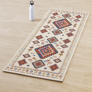 Desert Confetti Nomad – Vibrant Tribal Moroccan Yoga Mat