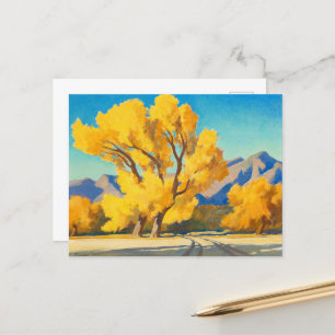 Desert Cottonwoods, Arizona by Maynard Dixon Postcard