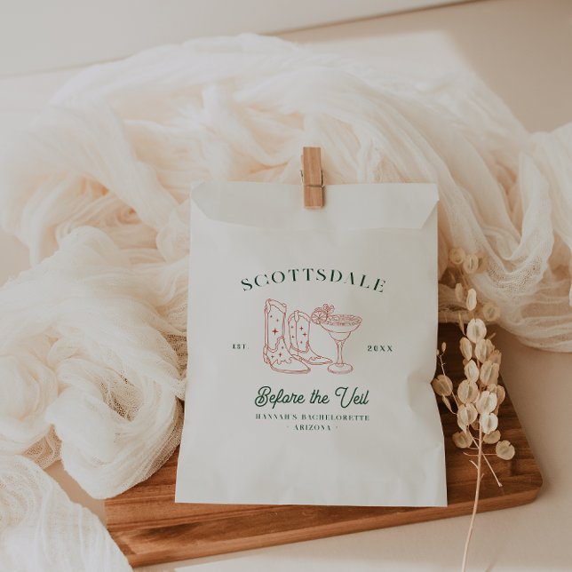 Desert Cowgirl Country Club | Bachelorette  Favour Bag (Creator Uploaded)