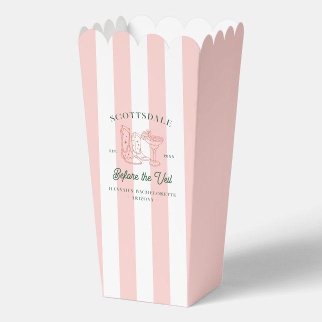 Desert Cowgirl Country Club | Bachelorette Favour Box (Front)