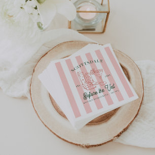 Desert Cowgirl Country Club   Bachelorette  Napkin