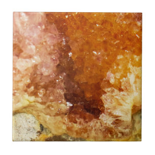 Desert Dawn Crystals Ceramic Tile