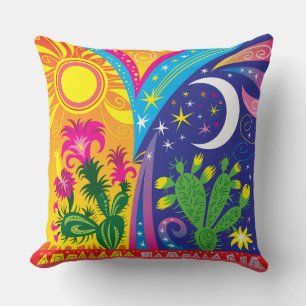 Desert Day and Night Cushion