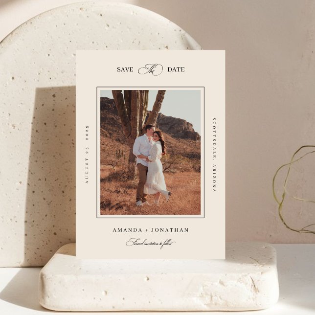 Desert Destination Wedding Nevada Utah Arizona Save The Date (Creator Uploaded)