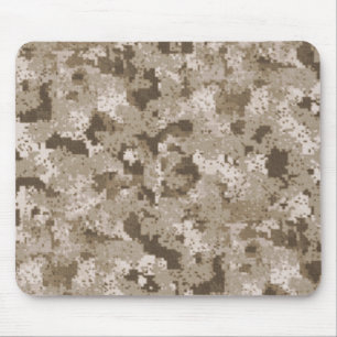 Desert Digital Camouflage Mousepad