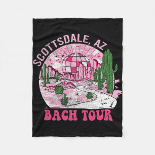 Desert Disco Scottsdale Bachelorette Party Western Fleece Blanket