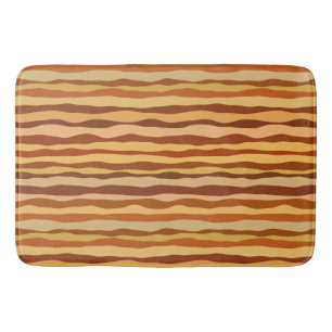 Desert Dreams Gold Burnt Orange Sienna Bath Mat