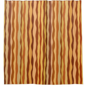Desert Dreams Gold Burnt Orange Sienna Shower Curtain