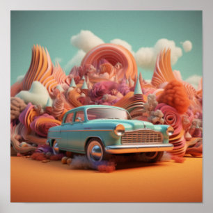 Desert Drive: Echoes of Freedom Poster
