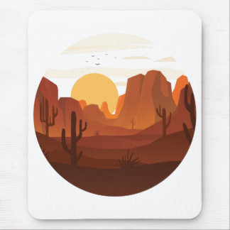 Desert Dune design Mouse Pad
