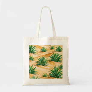 Desert Dunes Agave Pattern Tote Bag