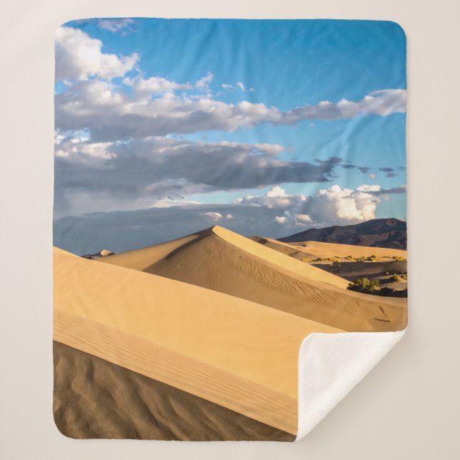 Desert dunes sherpa blanket (Front)