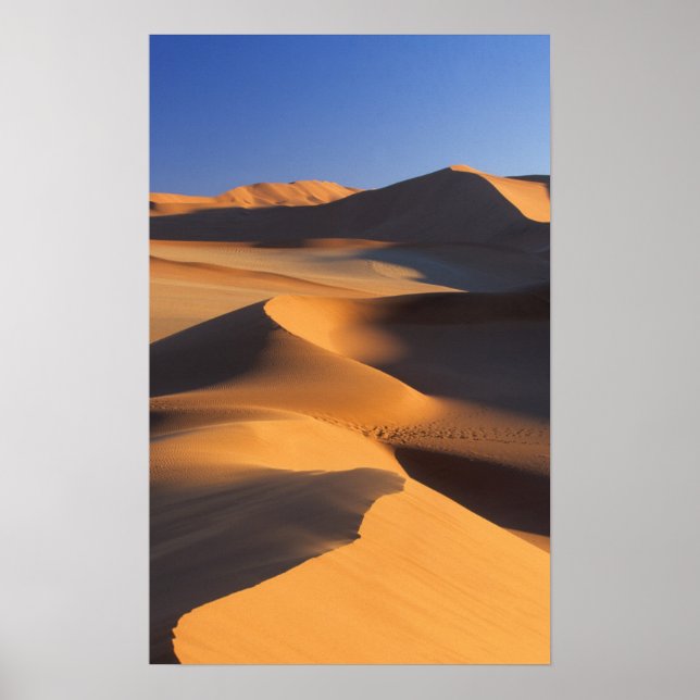 Desert Dunes, Sossusvlei, Namib-Naukluft Poster (Front)