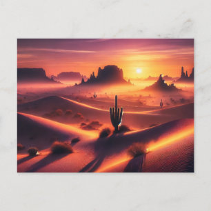 Desert Dusk  Postcard